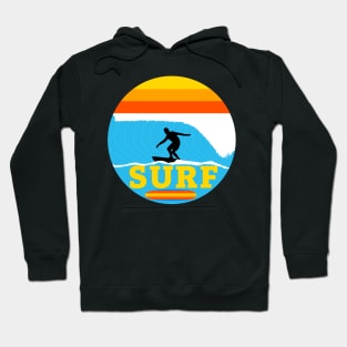 Vintage Surf summer time Hoodie